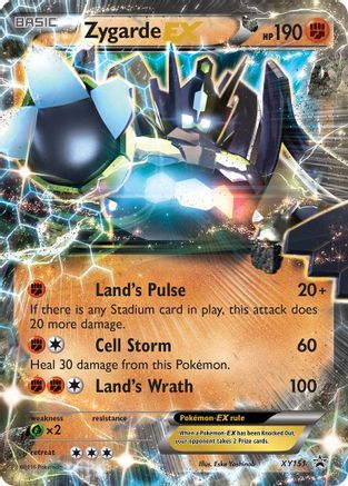 XY Promos XY151 Zygarde EX (Shiny) - Holofoil - Promo
