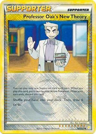 League & Championship Cards /123 Professor Oak's New Theory - 101/123 (League Promo) - Reverse Holofoil - Promo