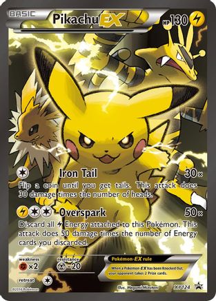 XY Promos XY124 Pikachu EX - Holofoil - Promo