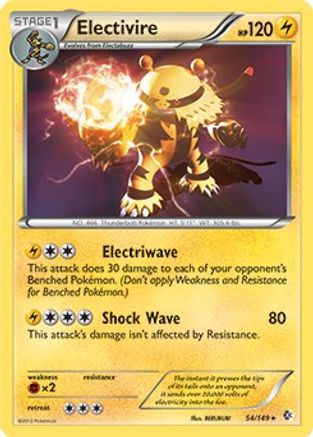 Deck Exclusives 054/149 Electivire - Rare