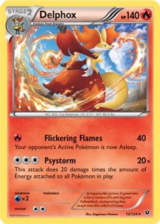 Deck Exclusives 013/124 Delphox - Rare