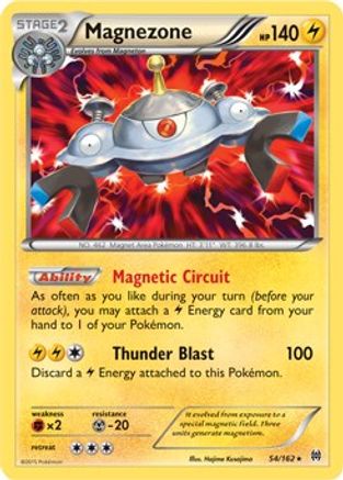Deck Exclusives 054/162 Magnezone - Rare
