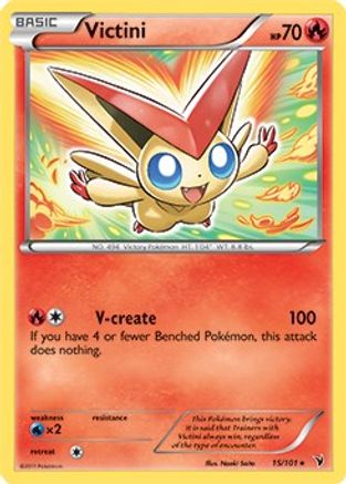 Deck Exclusives 015/101 Victini - Rare