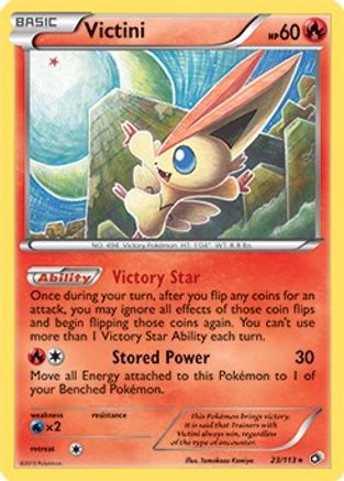Deck Exclusives 023/113 Victini - Rare