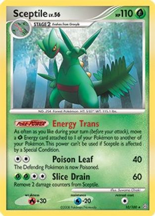 Deck Exclusives 010/100 Sceptile - Rare