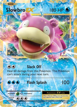 XY Evolutions 026/108 Slowbro EX - Holofoil - Ultra Rare
