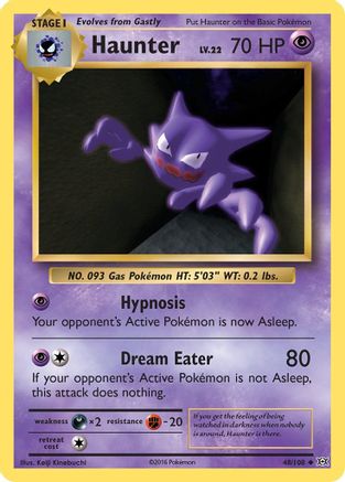 XY Evolutions 048/108 Haunter - Uncommon