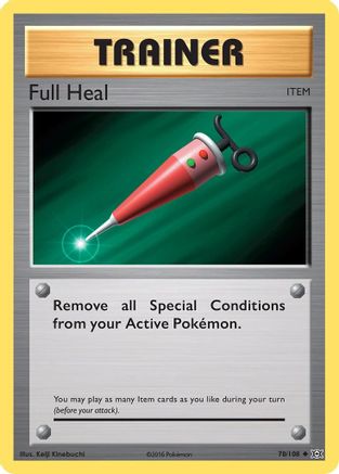 XY Evolutions 078/108 Full Heal - Uncommon