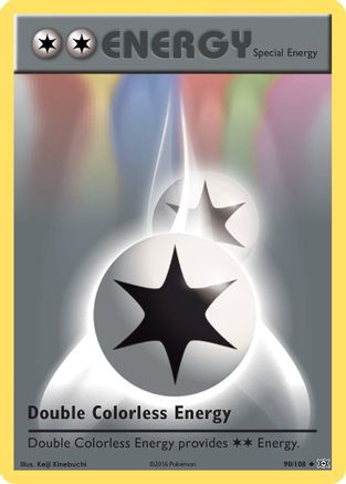XY Evolutions 090/108 Double Colorless Energy - Uncommon
