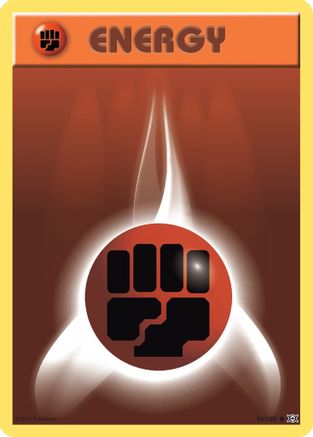 XY Evolutions 096/108 Fighting Energy - Common