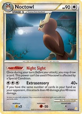 Deck Exclusives 008/123 Noctowl - Rare
