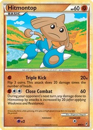 Deck Exclusives 008/095 Hitmontop - Rare