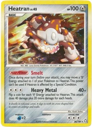 Deck Exclusives 030/146 Heatran - Holofoil - Holo Rare