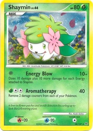 Deck Exclusives 038/127 Shaymin - Holofoil - Holo Rare