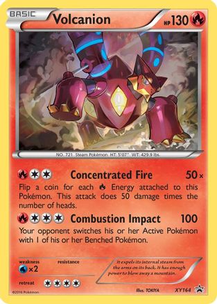 XY Promos XY164 Volcanion - Holofoil - Promo