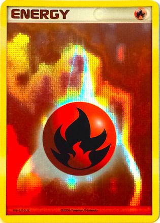 League & Championship Cards Fire Energy (2006-2007 League Promo) - Holofoil - Promo