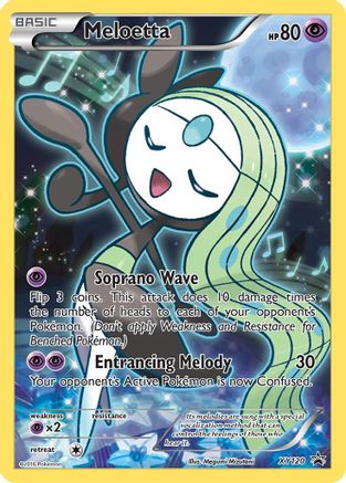 XY Promos XY120 Meloetta - Holofoil - Promo