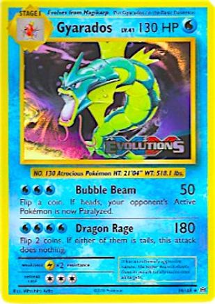 XY Promos 034 Gyarados (XY Evolutions Prerelease) - Holofoil - Promo