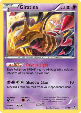 XY Promos XY184 Giratina - Holofoil - Promo