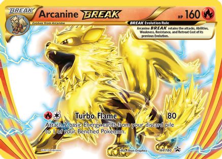 XY Promos XY180 Arcanine BREAK - Holofoil - Promo