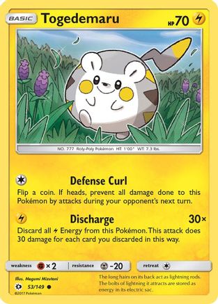SM Base Set 053/149 Togedemaru - Common