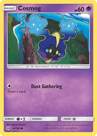 SM Base Set 064/149 Cosmog - Common