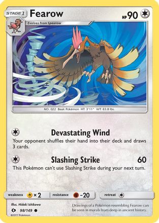 SM Base Set 098/149 Fearow - Common