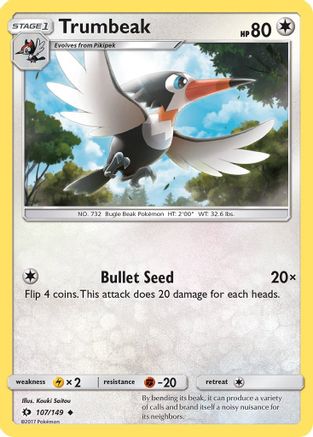 SM Base Set 107/149 Trumbeak - Uncommon