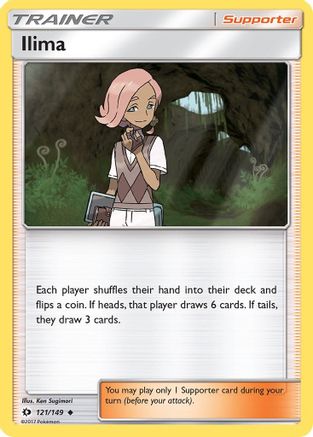 SM Base Set 121/149 Ilima - Uncommon