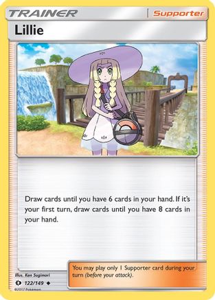 SM Base Set 122/149 Lillie - Uncommon