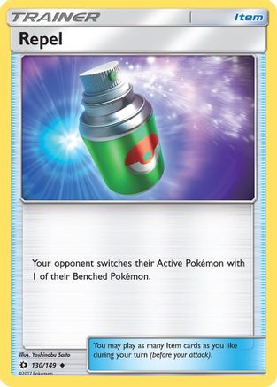 SM Base Set 130/149 Repel - Uncommon
