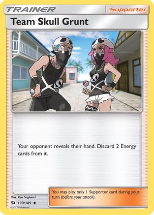 SM Base Set 133/149 Team Skull Grunt - Uncommon
