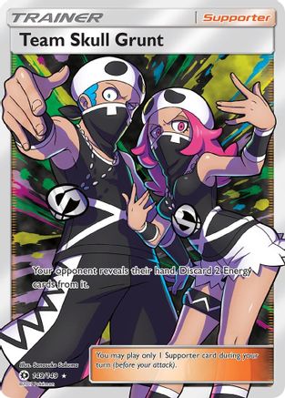 SM Base Set 149/149 Team Skull Grunt (Full Art) - Holofoil - Ultra Rare