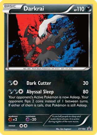 XY Promos XY194 Darkrai - Holofoil - Promo