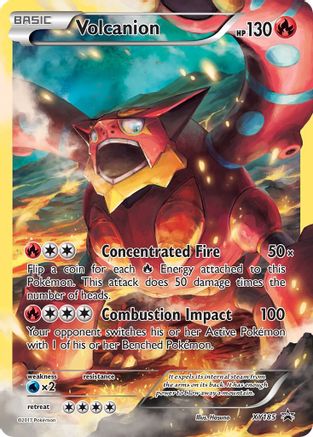 XY Promos XY185 Volcanion - Holofoil - Promo