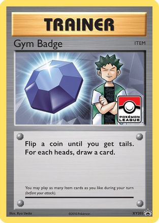 XY Promos XY203 Gym Badge (Brock) - Holofoil - Promo
