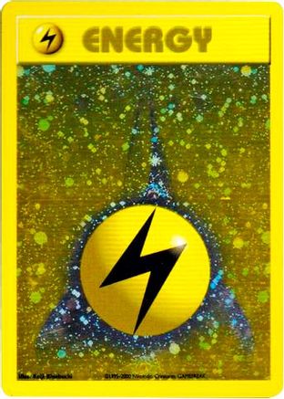 League & Championship Cards Lightning Energy (WotC 2002 League Promo) - Holofoil - Promo