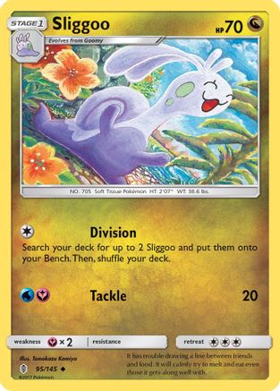 SM Guardians Rising 095/145 Sliggoo - Uncommon
