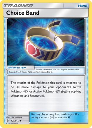 SM Guardians Rising 121/145 Choice Band - Uncommon