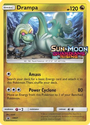 SM Promos SM21 Drampa - Holofoil - Promo