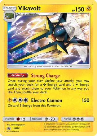 SM Promos SM28 Vikavolt - Holofoil - Promo