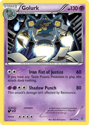 Deck Exclusives 046/101 Golurk - Rare