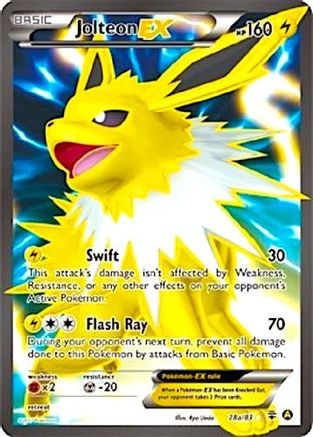 Alternate Art Promos 28a/83 Jolteon EX - Holofoil - Promo