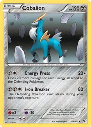 Deck Exclusives 084/101 Cobalion - Rare