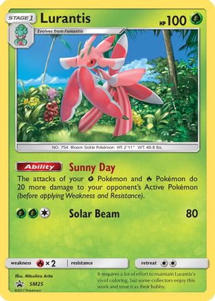 SM Promos SM25 Lurantis - Holofoil - Promo