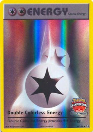 League & Championship Cards /108 Double Colorless Energy - 90/108 (North America Championships) - Holofoil - Promo