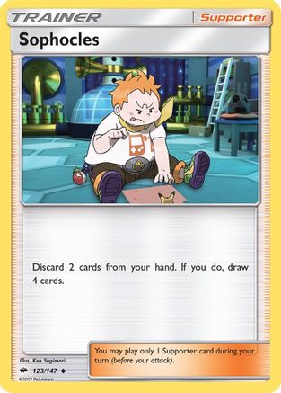 SM Burning Shadows 123/147 Sophocles - Uncommon