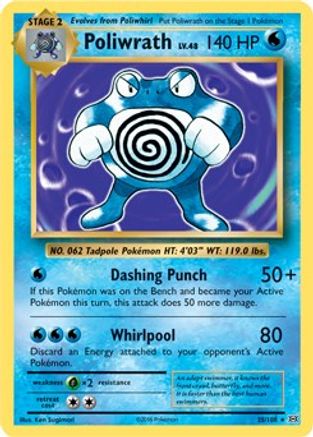 Deck Exclusives 025/108 Poliwrath - Rare