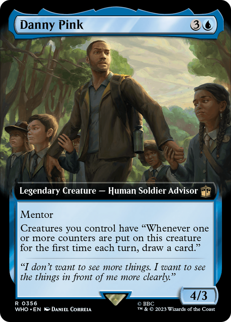 Doctor Who - (WHO-356) - Danny Pink (Extended Art): (Extended Art) Foil