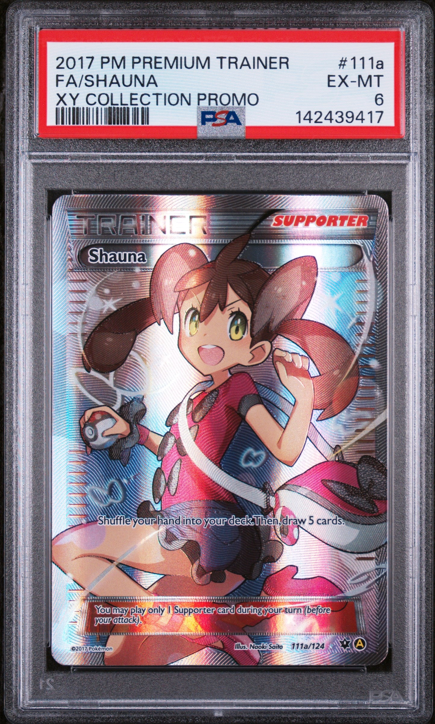 Alternate Art Promos 111a/124 PSA6 #142439417 Shauna - Holofoil - Promo
